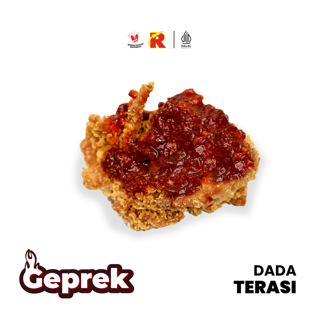 Geprek Sambal Terasi Dada